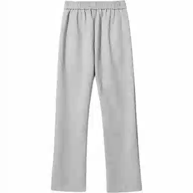 棉致 美式学院风潮流百搭宽松纯色运动休闲裤 男女同款