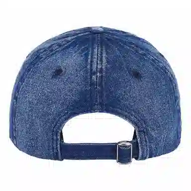 啄木鸟 美式复古水洗拼色格纹棒球帽工装做旧破洞重工毛边大头围显脸小软顶休闲百搭遮脸防晒素颜 棉 鸭舌帽 男女同款情侣款