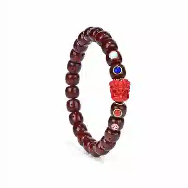 钰澜文玩 【赤焰】 自由大鹏鸟搭配款 星月菩提 手串 男女同款情侣款