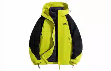 SNOW FLYING Mountain Logo Down Jacket