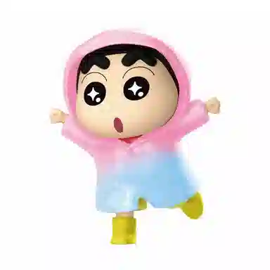 灵动创想 小新的日常 第二弹 可爱卡通书包挂饰 塑胶 挂件 男女同款情侣款 多巴胺配色