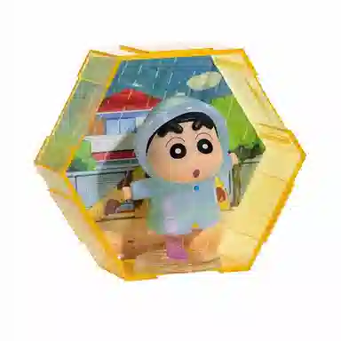 灵动创想 小新的日常 第二弹 可爱卡通书包挂饰 塑胶 挂件 男女同款情侣款 多巴胺配色