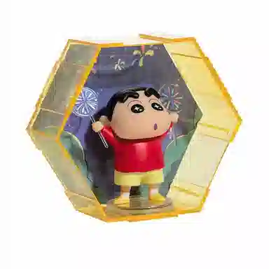 灵动创想 小新的日常 第二弹 可爱卡通书包挂饰 塑胶 挂件 男女同款情侣款 多巴胺配色