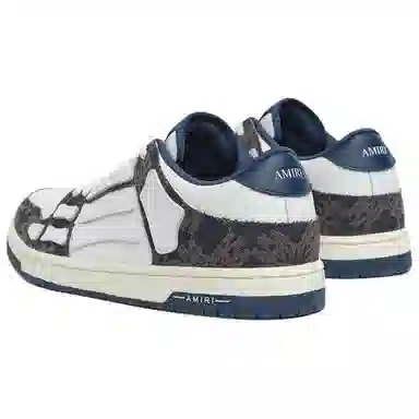 AMIRI Skel-Top Low MA Blue