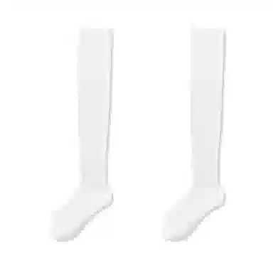 亲相见 舒适透气抗菌简约过膝袜 女款 组合装