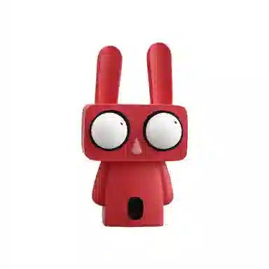 咕轹 搞怪兔子现代简约装饰品  潮流衍生品