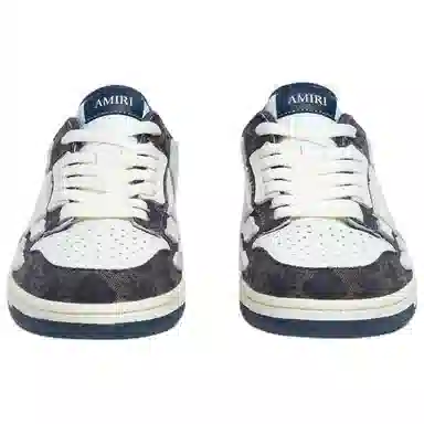 AMIRI Skel-Top Low MA Blue