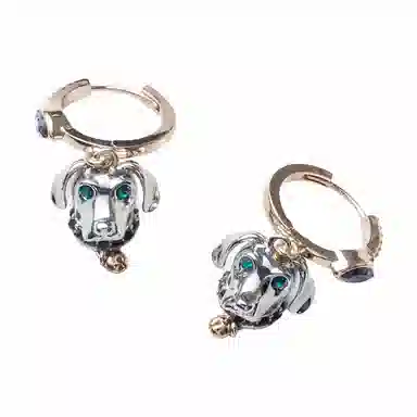 TZT DALMATIAN FARRINGS 925