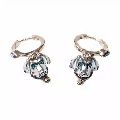 TZT DALMATIAN FARRINGS 925