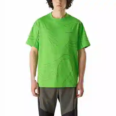 Arcteryx SS23 SYSTEM_A Drop5 Copal SS Grotto Line Tee T