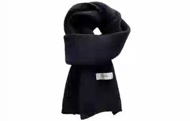 优幽兰 日系百搭高级感加厚保暖长款时尚潮流纯色休闲简约外搭两用韩系氛围感穿搭 聚酯纤维 绒线围巾 男女同款情侣款