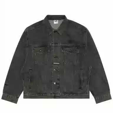 Aape FW24 Denim Jacket Black