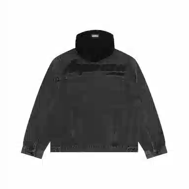 Aape FW24 Denim Jacket Black