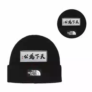 The North Face Snake Year Embroidered Beanie Black