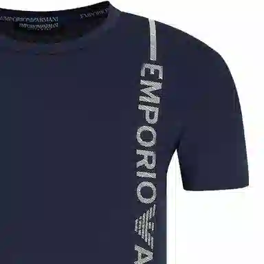 EMPORIO ARMANI Armani Sustainability Values Side Logo Slim-Fit Organic-Cotton Underwear T-Shirt T