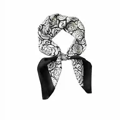 木林森 法式时尚百搭高级感护颈复古绑包 桑蚕丝 丝巾 男女同款情侣款