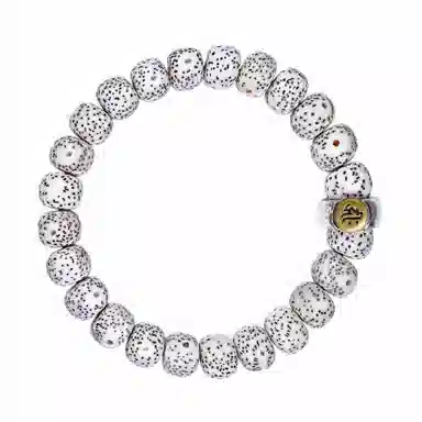 絮物 国潮新中式八大守护神盘玩文玩佛珠饰品十二生肖本命年必备招财纳福考试考研考公上岸转运珠#好运 星月菩提 手串 男女同款情侣款