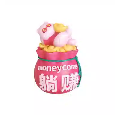 咕轹 招财猫解压创意  潮流衍生品