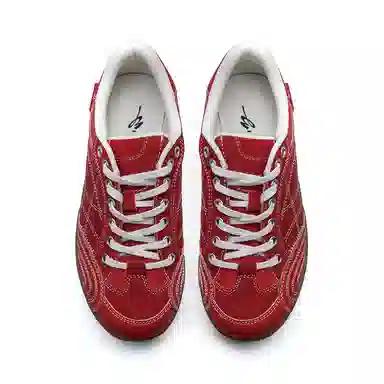 Mule Donkey Retro Racing Shoes Red