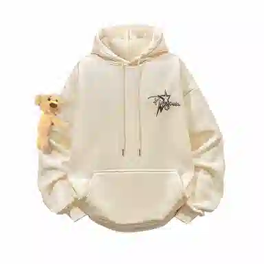 PISYPOX Star Print Hoodie