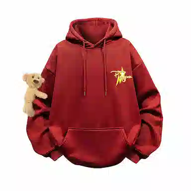 PISYPOX Star Print Hoodie