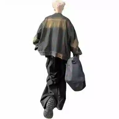 M-MAICCO Vintage Unisex Denim Jacket