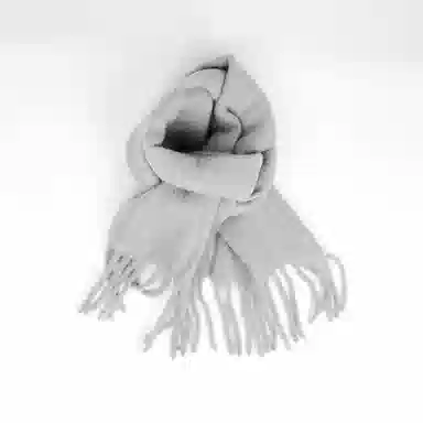 万事利 秋冬新品羊毛披肩办公室加厚保暖围巾 听雪