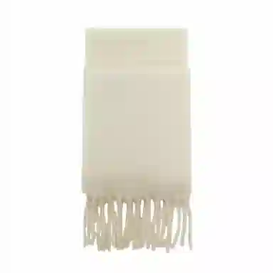 万事利 秋冬新品羊毛披肩办公室加厚保暖围巾 听雪