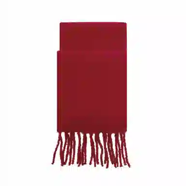 万事利 秋冬新品羊毛披肩办公室加厚保暖围巾 听雪