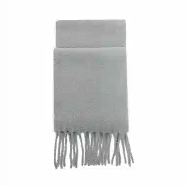 万事利 秋冬新品羊毛披肩办公室加厚保暖围巾 听雪