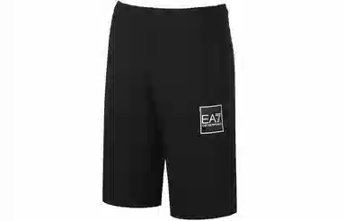 Emporio Armani EA7 Black Shorts