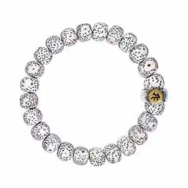 絮物 国潮新中式八大守护神盘玩文玩佛珠饰品十二生肖本命年必备招财纳福考试考研考公上岸转运珠#好运 星月菩提 手串 男女同款情侣款