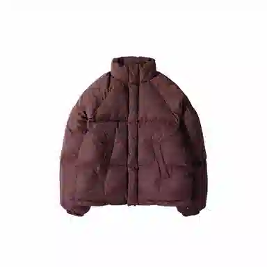 我是大卫 立领高级痞帅加厚保暖面包棉服 男女同款