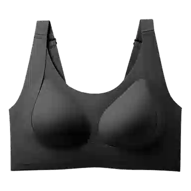 润微 提拉无痕大胸显小薄款上托防下垂调整聚拢收副乳文胸 女款