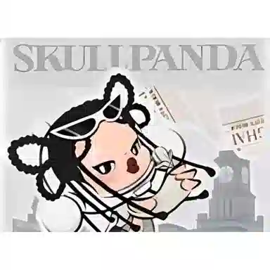 POP MART SKULLPANDA The Bund 6*7cm