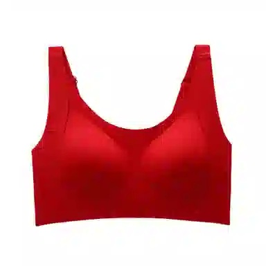 润微 提拉无痕大胸显小薄款上托防下垂调整聚拢收副乳文胸 女款