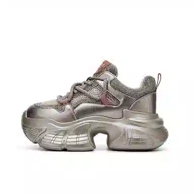 金佰川 合成革 舒适百搭 休闲时尚 显瘦 耐磨 低帮 老爹鞋 女