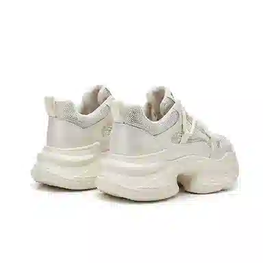 金佰川 合成革 舒适百搭 休闲时尚 显瘦 耐磨 低帮 老爹鞋 女