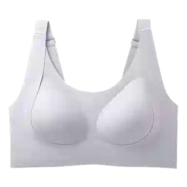 润微 提拉无痕大胸显小薄款上托防下垂调整聚拢收副乳文胸 女款