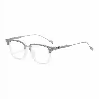 佐川 时尚复古方框大脸显脸小 可配防蓝光变色 钛板材 钛 方形 光学镜架 男女同款情侣款