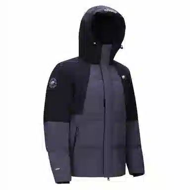 熊猫 暖冬系列-暖噗噗 山系户外连帽百搭蓄热保暖羽绒服 男女同款