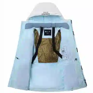 熊猫 暖冬系列-暖噗噗 山系户外连帽百搭蓄热保暖羽绒服 男女同款