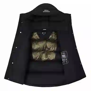 熊猫 户外纯色保暖连帽舒适御寒鹅绒羽绒服 男女同款