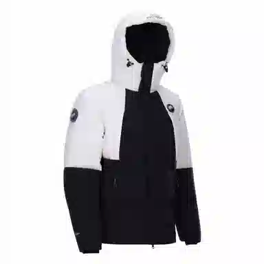 熊猫 暖冬系列-暖噗噗 山系户外连帽百搭蓄热保暖羽绒服 男女同款