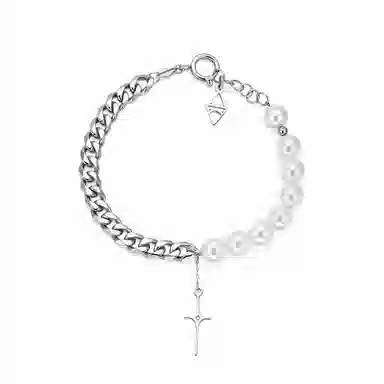 KLIN Forgiveness Cross Zircon Bracelet