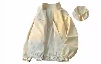 王者荣耀 基础款纯色条纹双面穿翻领飞行长袖高级感字母印花宽松教练夹克外套 男女同款