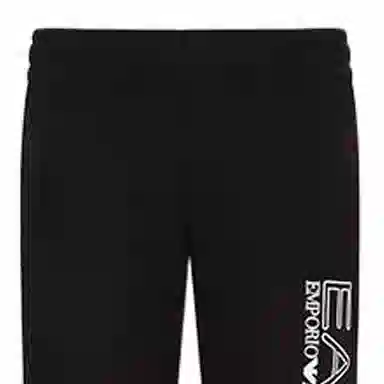 Emporio Armani EA7 Black Joggers