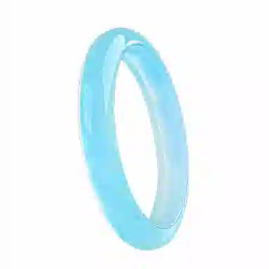 素于 新中式复古国风温润晴蓝典雅好运连连诸事顺遂简约高端通勤时尚百搭古香古色#幸运搭配旗袍气质 玛瑙 手镯 女款