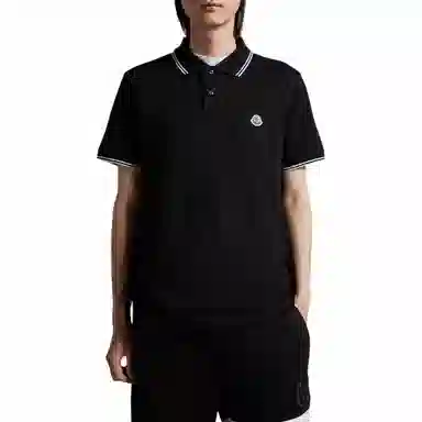 Moncler Polo Shirt Black