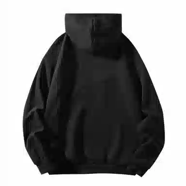 大卫贝肯 美式复古简约纯色渐变帽绳设计宽松舒适百搭连帽重磅长袖卫衣 男女同款